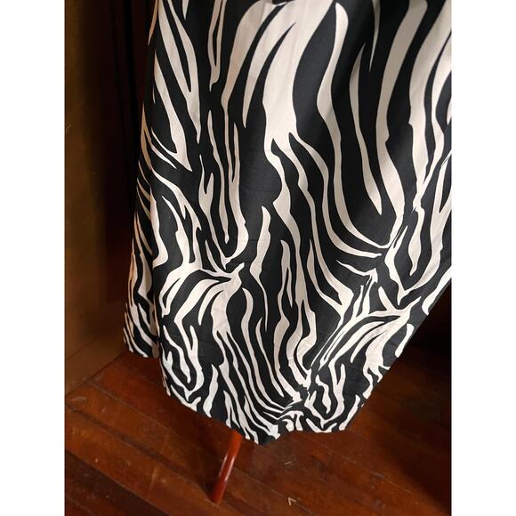 Long zebra print skirt, size L - Picture 5 of 5